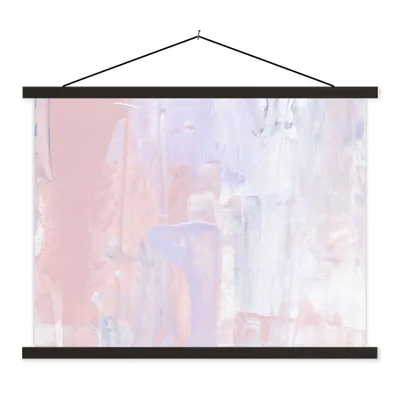 Produktbild von MuchoWow® Textilposter Farbe - Pastell - Gestaltung 150x113 cm mit schwarzem Rahmen - Wohnzimmer