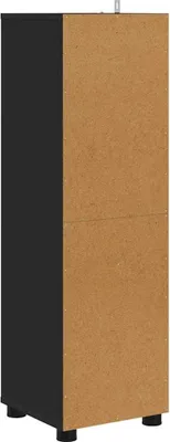 Zdjęcie produktu dla Szafka Łazienkowa z szufladą z półką Czarny 30,5 x 30 x 101 cm