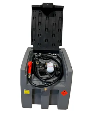 Productafbeelding van GOODYEAR TITANFUEL Mobiele Dieseltank 200 Liter met 12V Pomp – Professionele Diesel Brandstoftank