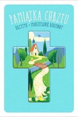Obrázek produktu pro Krzyżyk i Modlitewnik Rodzinny - Pamiątka Chrztu Świętego