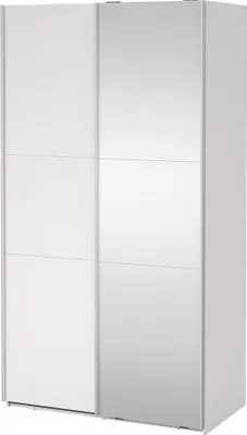 Produktbild von Como Schiebetürenschrank 2 Türen 120x220cm weiß.