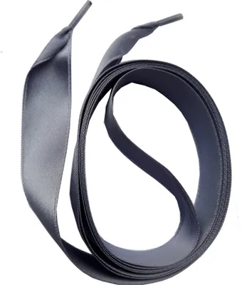 Produktbild von SNORS Schnürsenkel SATIN breit - GRAU - 16mm - 130cm