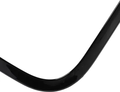Produktbild von 1 Paar Rücklichtabdeckungen 52109806935, schützender Rücklichtring, Ersatz für Cooper R60 Countryman, glänzend schwarz