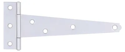 Produktbild von Alberts 850944 Kistenband mit vernietetem Stift galvanisch verzinkt, dickschichtpassiviert Band: 150 mm Scharnier: 70 mm 25er Set