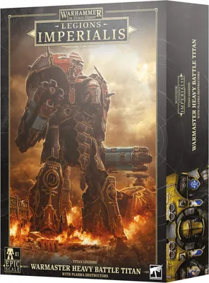 Produktbild von Warhammer The Horus Heresy Legions Imperialis Titan Legions Warmaster Heavy Battle Titan mit Plasma Zerstörer