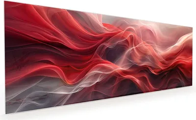 Produktbild von Küchenrückwand Spritzschutz Glas mit Motiv Abstrakte Wellen 40 x 40 cm