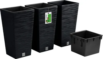 Obrázok produktu pre Kvetináč FURU Square Balcony Box Kvetináč antracit 19 L