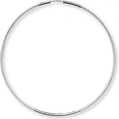 Produktbild von 925 Sterling Silber Damen - Paar Creolen - 58mm; WJS14913