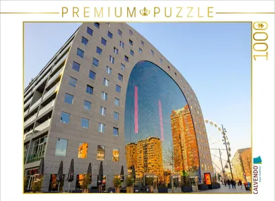 Produktbild von CALVENDO Puzzle Rotterdam | 1000 Teile Lege-Größe 64x48cm Foto-Puzzle für glückliche Stunden