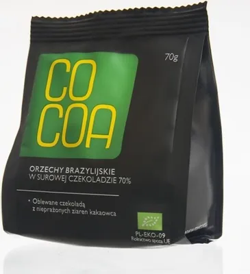 Produktbild von Kakao Paranüsse in Rohschokolade70g