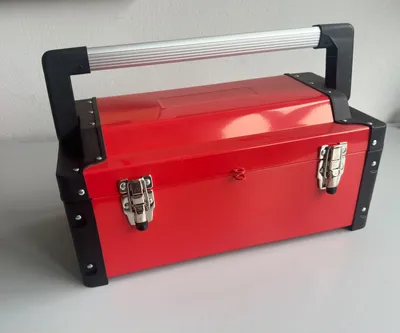 Produktbild von Werkzeugkasten, Trolley Top-Box Comfort rot