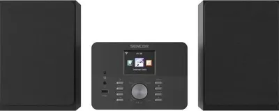 Image de Micro-chaîne audio - SENCOR - SMC 5100WDB - 50 W - CD/MP3, radio internet/DAB+, Wi-Fi - Noir