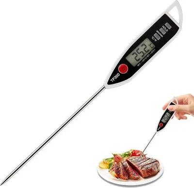 Obrázok produktu pre Digitálny teplomer na potraviny, mäso, mlieko a vodu