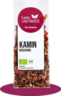 Produktbild von teeverliebt -Früchtetee Kaminmischung | 100 g