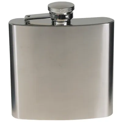 Produktbild von MFH Flachmann, Edelstahl,chrom matt, 6 OZ, 170 ml