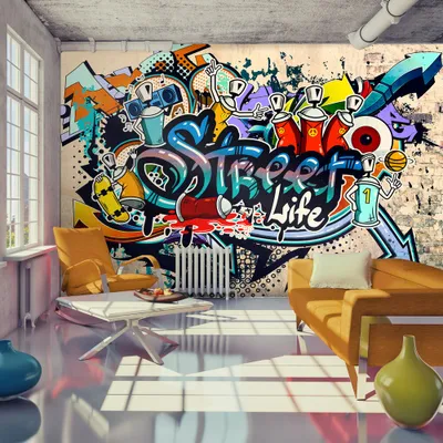 Produktbild von Basera Fototapete Street Art-Motiv i-A-0108-a-b, Vliestapete, 300x210 cm