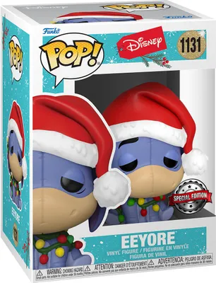 Produktbild von Funko POP Disney: Holiday 2021- Eeyore mit Lichtern