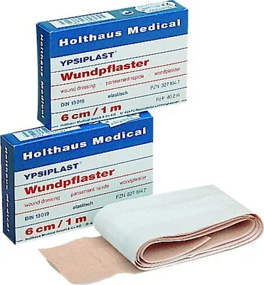 Produktbild von YPSIPLAST® Wundpflaster , 4 cm x 5 m, Spenderbox starr | Packung (1 Stück)
