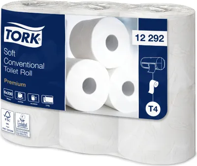 Zdjęcie produktu dla tork 12292 papier toaletowy TORK, 2-warstwowy, biały
