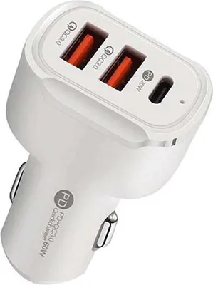 Produktbild von Unico Multiport 2usb-a+c Pd60w Autoladegerät    One Size