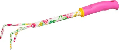 Productafbeelding van Kyprič Strend Pro, tuingereedschap, 3-tands, ter bevordering van de groei, roze, 41x6 cm, Ladies line
