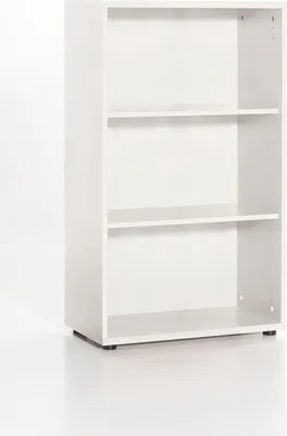 Produktbild von Aktenregal 3 OH, STETTIN-16 weiss, B x H x T: 65 x 111 x 34 cm