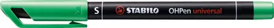 Produktbild von Folienstift - STABILO OHPen universal - permanent superfein - Einzelstift - grün
