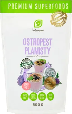 Produktbild von Intenson Gemahlene Mariendistelsamen, 200 g