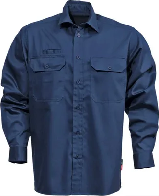 Produktbild von Fristads Hemd 7386 BKS Marineblau Größe 2XL