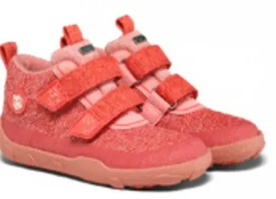 Produktbild von Affenzahn Knit Happy Pony Klettschuh Orange