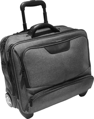 Produktbild von Dermata Business Notebook Trolley Laptop Pilotenkoffer Aktenkoffer bis 17" grau