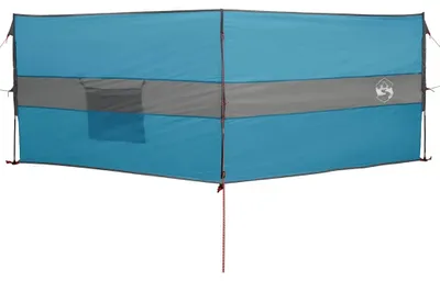 Zdjęcie produktu dla vidaXL Parawan kempingowy niebieski 344x120 cm Wodoodporny