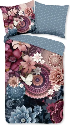 Produktbild von HIP  Bettwäsche mandalas & Blumen - 200 X 200 cm  - 100% Baumwolle/ satin
