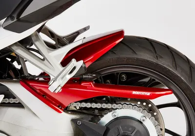 Produktbild von BODYSTYLE Hinterradabdeckung mit Alu-Kettenschutz fÃ1/4r VFR800F RC79 für VFR800F RC79