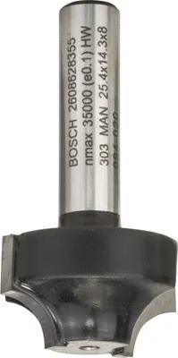 Produktbild von PRO Abrundfräser, R 6,3, Schaft 8 mm