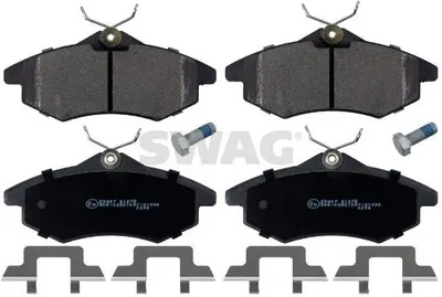 Produktbild von SWAG Bremsbeläge Satz Vorne Bremsklötze für CITROËN C3 I Schrägheck (FC, FN) 64 91 6590