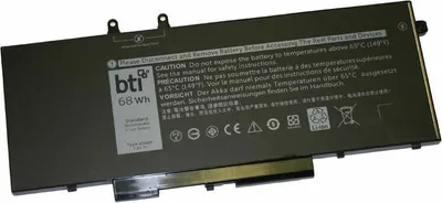 Produktbild von BTI 4GVMP-, 8500 mAh, 68 Wh, Lithium Polymer (LiPo), 7,6 V, Schwarz, 1 Stück(e)