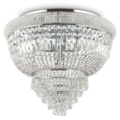 Zdjęcie produktu dla Ideal Lux lampa sufitowa Dubai 6 świateł chrom 207186