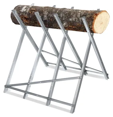 Produktbild von Klappbarer Sägebock aus verzinktem Metall, 82x80,5x79cm