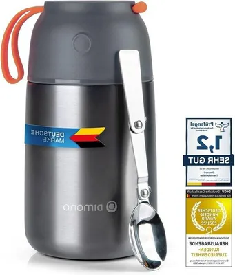 Produktbild von Famanu Thermocontainer Warmhaltebehälter 700 ml - Edelstahl