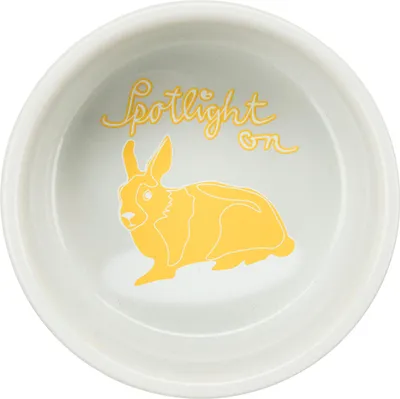 Produktbild von TRIXIE Napf, Comic-Kaninchen Spotlight, Keramik, 250 ml / Ø 11 cm
