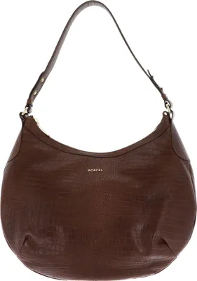 Immagine prodotto di ROECKL Pelle borsa a tracolla Liberty Shoulderbag Croco Saddle Brown marrone