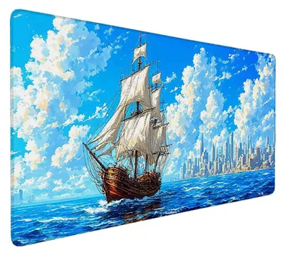Productafbeelding van Grote Muismat met Antislip Onderkant, 120 x 60 cm