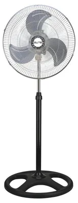 Obrázok produktu pre Ventilátor 3v1 Elite EF-0422, 70W, 45 cm, 3 rýchlosti, 3 kovové lopatky, Kruhová základňa, 3 kovové lopatky, Čierny
