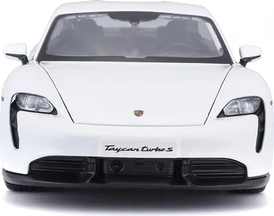 Produktbild von Bburago 1:24 Porsche Taycan Turbo S 2019 Carrara White