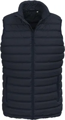 Immagine prodotto di Stedman ST5430 | Gilet imbottito Lux da uomo - Colore: Blue Midnight - Taglia: S