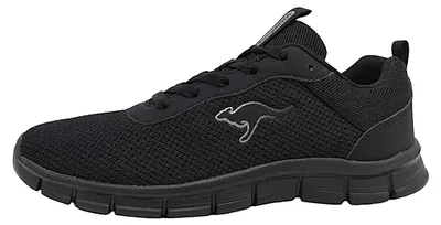 Image de KangaRoos K-RF Alea : Chaussures de sport pour femmes, chaussures de course, couleur noire, style décontracté