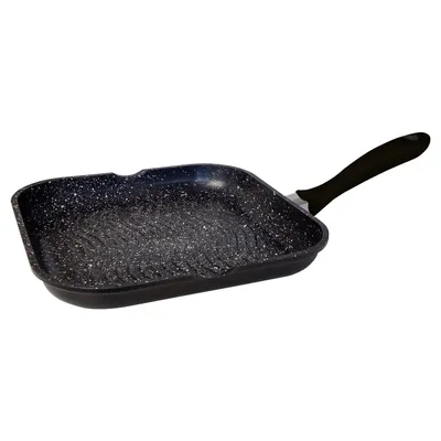 Produktbild von Grillpfanne ø28 cm, Alugusspfanne - Induktionsgeeignet