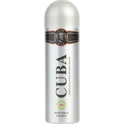 Zdjęcie produktu dla Cuba Original Cuba Black Dezodorant w sprayu, 200ml