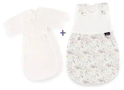 Produktbild von Träumeland Babyschlafsack 3tlg. Set Dschungel, Größe 50/56